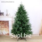 Искусственная ёлка Max Christmas «Карпатская», 180 см, d нижнего яруса 129 см, ветки смешанные шарнирные