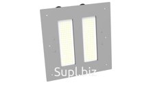 Уличный светодиодный светильник  SVT-STR-M-48W-AZS-DUO (рамка 350х350) SVT