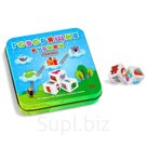 Настольная игра «Говорящие кубики. Сказки», жестяная коробочка