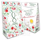 Чай пирамидка, С 8 МАРТА, ЦВЕТЫ, 50 гр., TM Chokocat