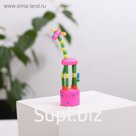 Дергунчик - марионетка "Жирафик", цвета МИКС