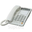 Телефон проводной Panasonic KX-TS2365RUW, ЖК дисплей, спикерфон, ускоренный набор, белый