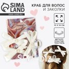 Краб для волос и заколки Dream girl, 10×14 см
