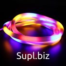 Неон RGB круглый, ⌀16мм, 12V - RGB - IP - 65 - Статика