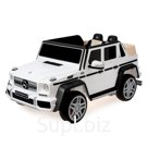 Электромобиль MERCEDES-BENZ G 650 Landaulet, EVA, кожаное сиденье, цвет белый
