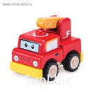 Деревянная игрушка-конструктор Miniworld "Пожарная машина"
