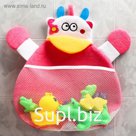 Сетка для хранения игрушек в ванной «Бурёнка»