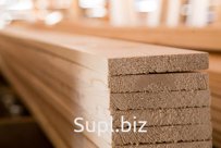 Доска обрезная (1-2 сорт)25х100/125/150х6 ест. влажность