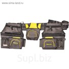 Пояс монтажника KRAFTOOL INDUSTRIE 38742, 2 подвесных подсумка, 20 карманов