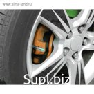 Колпачок на ниппель с индикатором давления до 2.4 атм, набор 4 шт