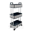 Тележка сервировочная, 3 яруса Foodatlas JAH-019
