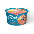 Йогурт с яблоком и со вкусом карамели "Экомилк Соло". Массовая доля жира 5% 130г*12