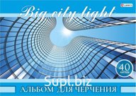 Альбом для черчения А4, 200г/м, 40л. на склейке