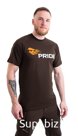 Футболка PRIDE Logo T-Shirt (Лого)(хлопок, т.коричневый) PRTS-03DBR