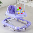 Ходунки «BUGGY C», фиолетовый, 6 силик. колес, муз., свет