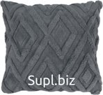 Decorative pillow 45x45cm, diamond, flannel
