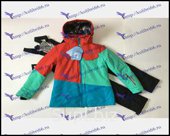 Костюм горнолыжный,р-р S-2XL,мебрана, холофайбер,5 шт в уп.