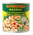Фасоль Кормилица 400г/425мл белая ж/б 1х12 ХАЛЯЛЬ
