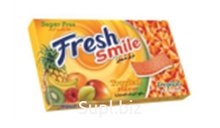 ЖЕВАТЕЛЬНАЯ РЕЗИНКА FRESH SMILE SWEETNER STICK GUM TROPICAL 1/12 бл./24 шт./14 гр, КИДСЛЕНД