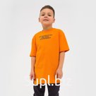 Футболка детская KAFTAN "Trendy"  р.34 (122-128), оранжевый