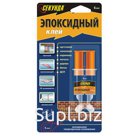 Клей эпоксидный СЕКУНДА, 6 мл, в шприце, единичный блистер с европодвесом, 403-115