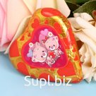 Сердце с открыткой, 30 г