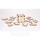 Деревянный конструктор-головоломка «Cube 3D puzzle»