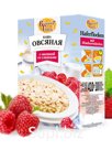 Каша овсяная м\п "Вышний город" с малиной со сливками, 410 гр (41 гр. по 10 шт)