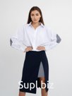 Classic oversize shirt (cotton, p/e). Model: Shep