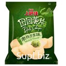 Чипсы Oishi Potato Chips Wasabi со вкусом васаби 40г