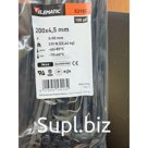 Стяжка-хомут нейлоновая Elematic чёрная, 200 х 4,5 мм, 100 шт/упак