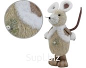 New Year's decoration Mouse Collection Magic Tale Size: 15x12x29 cm