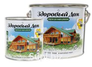 Здоровый Дом деревозащитное средство, Еловая зелень10 л Л-С