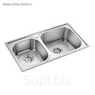 Мойка врезная из нержавеющей стали Oulin OL-9819U