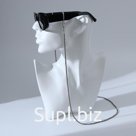 Цепочка для очков "Бисер" лёгкость, цвет графитовый, 70 см