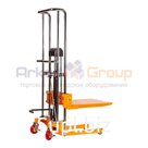 SDDJS1500 handmade Hydraulic Stocoller (G/P 400 kg, 1.5 m, with pitchfork and platform) Smart