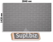 Гибки кирпич на сетке. Размер 111*126 см ИНЕЙ