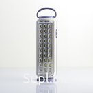 Фонарь аккумуляторный 30 led, 3 Вт, 3 ч работы, 8 ч зарядки