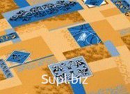 Ткань постельная Бязь 100 гр/м2 150 см Набивная Вензель коричневый/S807 TDT