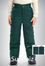 BZWP3014 брюки для мальчиков (3,6 Blue shadow) (4,5 Khaki)