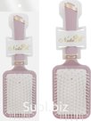 NataM square massage comb. Color: ash rose