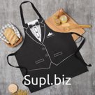 Фартук Доляна «Джентльмен», 60×70 см, хлопок 100 %, рогожка