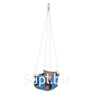 Качели детские подвесные Polini kids Монстрики, цвет голубой