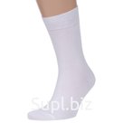 Носки женские белые QW51 высокая резинка Лапша