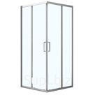 Душевое ограждение Azario SEATTLE 90х90х195 см, 6 мм прозрачное стекло, хром