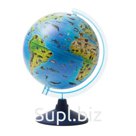 Глобус зоогеографический Globen, 25см, на круглой подставке