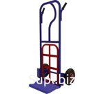 Тележка грузовая двухколесная КГ 250. (г/п 250 кг) 615х1245х505 RUSKLAD Колеса пневматические Ø250 мм