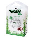 Подгузники-трусики Takeshi KIDs Бамбуковые L 9-14 кг 44 шт Артикул: 6706