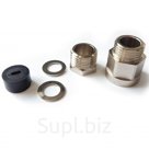 CLIMATIQ FITTING ½", латунная муфта для герметичного ввода кабеля в трубу