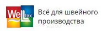 Ткань Шитье №40, цв.голубой с беж.и синим
